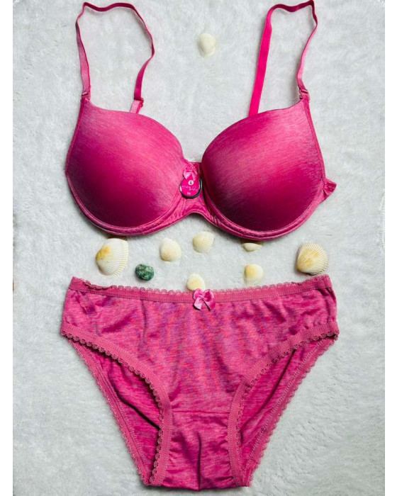 Ecem Yildiz Silikonlu Dolgulu Sütyen Külot Takım-MV-ST14